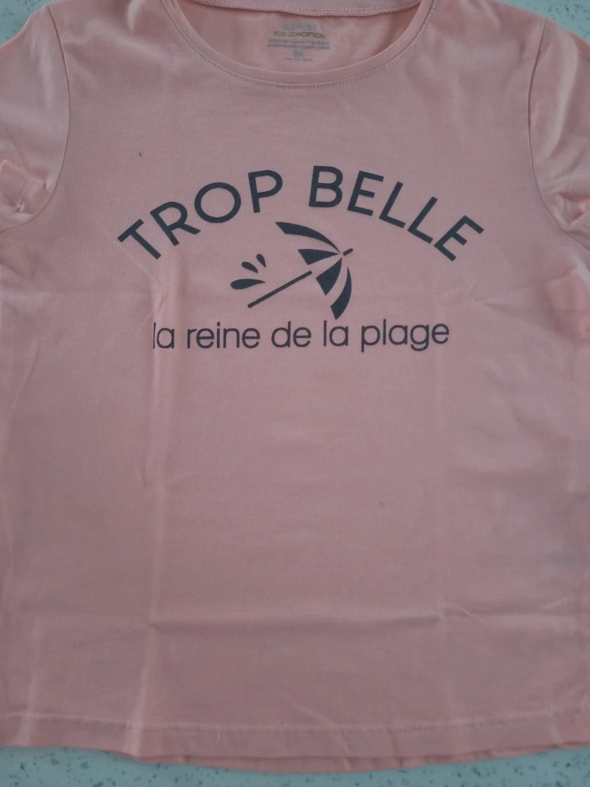 Camiseta para niña la reina de la playa – photo 2